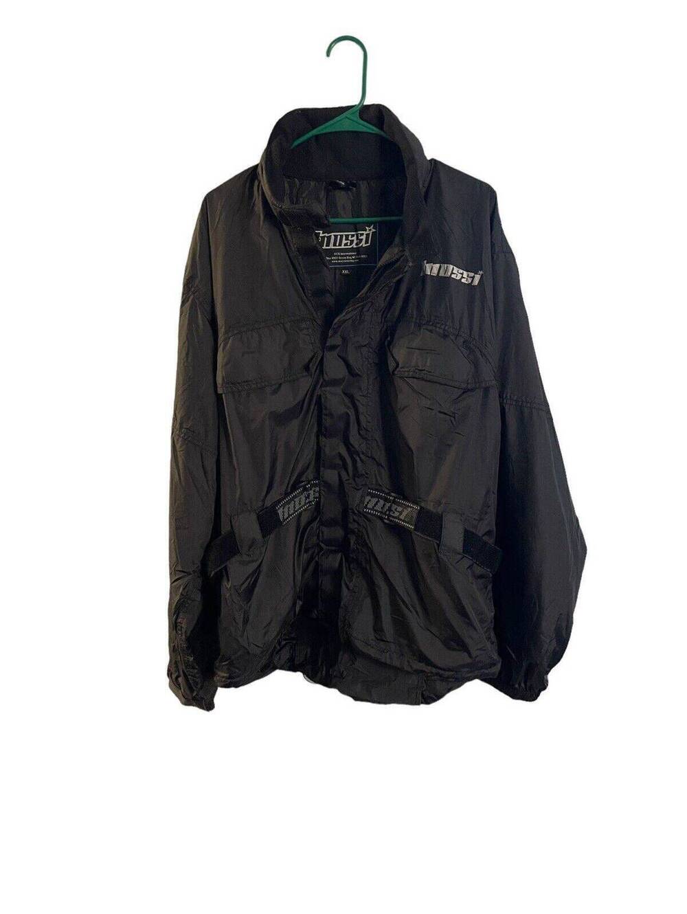 Mossi Motorsports Apparel Men XXL Black Racing Adjustable Waist Jacket